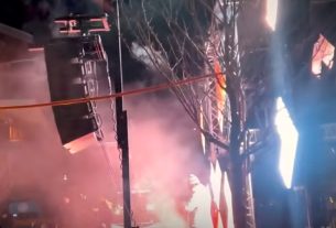 Svájci szállodatűz