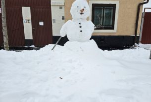 Hóember Debrecenben