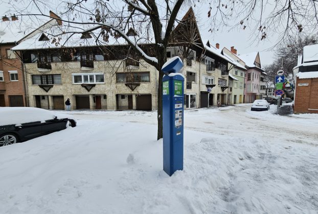 Fagyos téli idő Debrecenben