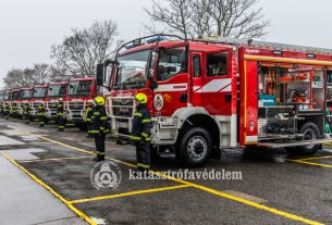 Hajdú-Bihar megyébe is jutott egy új tűzoltóautó