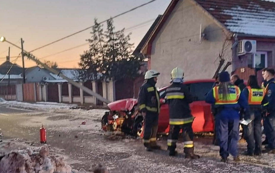 Baleset Hajdúhadházon