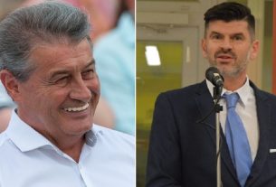 Tasó László és Szilágyi Zoltán, Nyíradony polgármestere