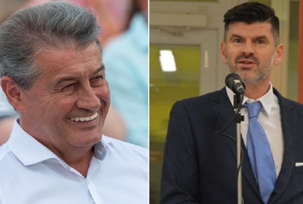Tasó László és Szilágyi Zoltán, Nyíradony polgármestere