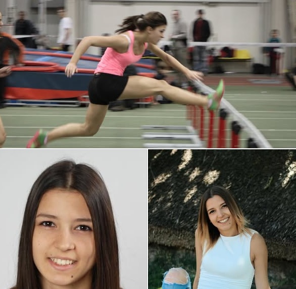 Soltész Gréta válogatott gátfutó és távolugró