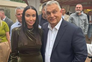 Orbán Viktor és Varga Marina