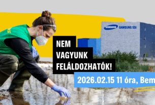 A szennyező akkumulátorgyárak ellen tüntetnek ma Budapesten