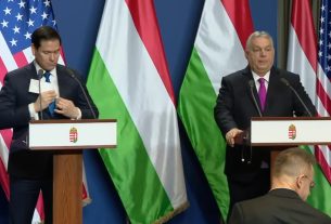 Marco Rubio és Orbán Viktor