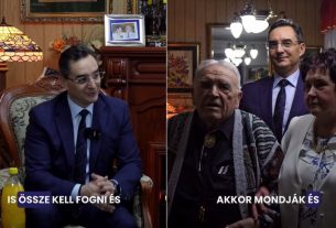 Papp László idős házaspárt látogatott meg