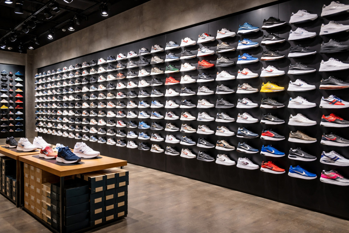 21 pár sportcipőt lopott az egyik polgári üzletből