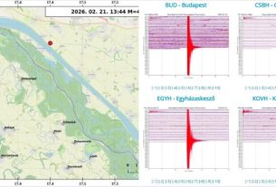 4,35-ös erősségű földrengés volt Mosonmagyaróvárnál