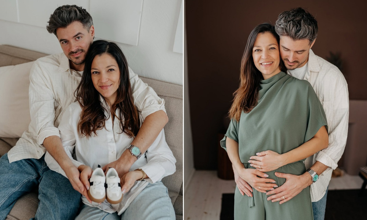 Szabados Ági babát vár - fotók