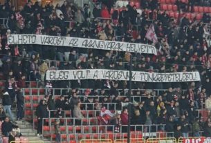 DVSC-szurkolók akkugyárak