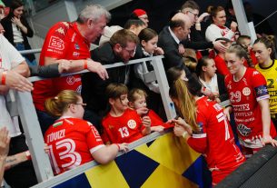 DVSC-Esztergom kézilabda balhé