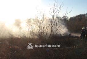 Egyre több a szabadtéri tűz Hajdú-Biharban