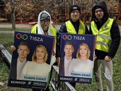 Tiszás plakátok Debrecenben