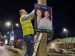 Tiszás plakátok Debrecenben