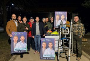 Tiszás plakátok Debrecenben