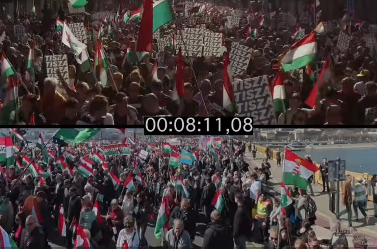 Békemenet és Nemzeti Menet létszáma