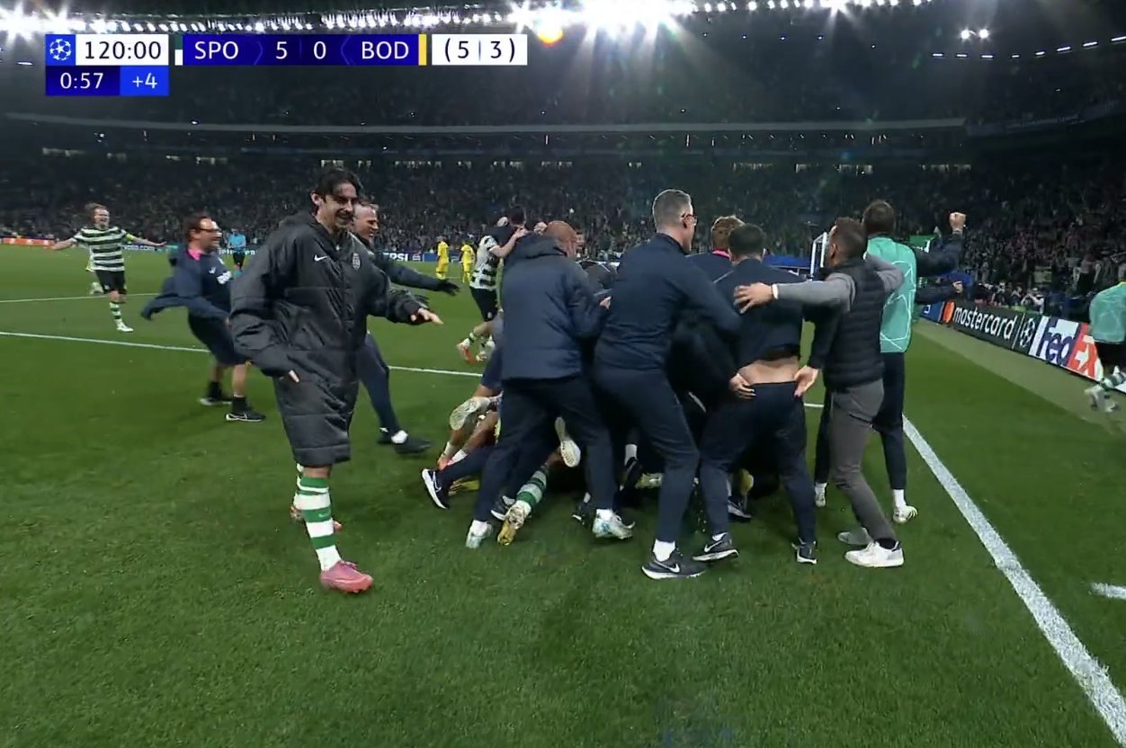 Sporting Lisboa (portugál)-Bodö/Glimt (norvég) 5-0