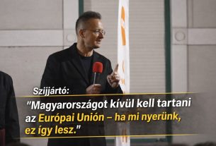 Szijjártó: "Magyarországot kívül kell tartani az EU-n