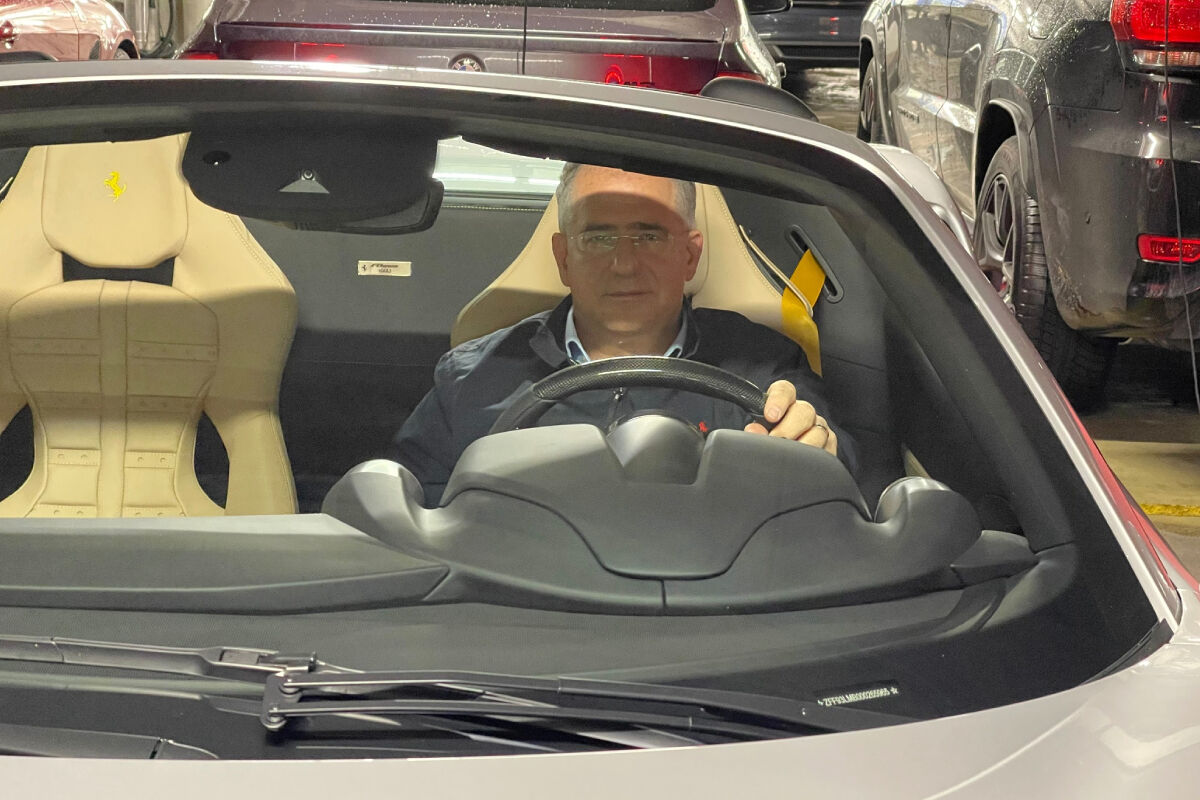 Kósa Lajos Ferrariban