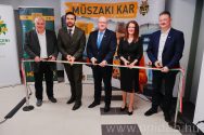 Barcsa Lajos is segített átadni a Debreceni Egyetem Műszaki Kar megújult épületét