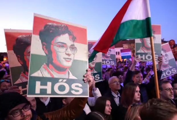 Gundalf is felszólalt Magyar Péter keddi rendezvényén