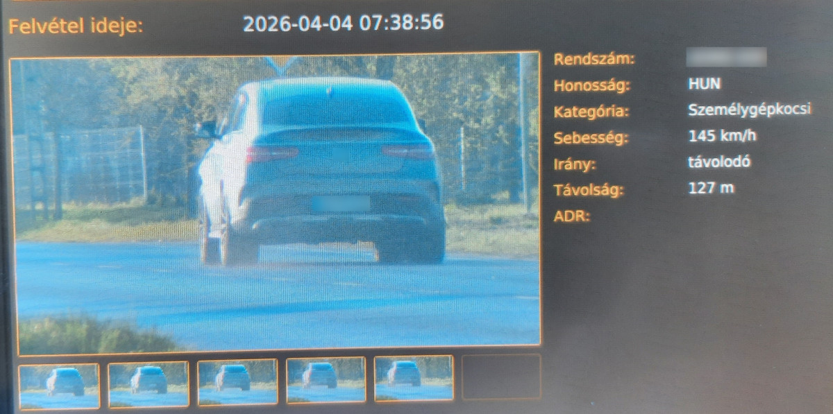 Gyorshajtás Hajdúböszörményben