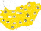 Választási arány reggel 7-kor