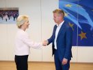 Ursula von der Leyen és Magyar Péter
