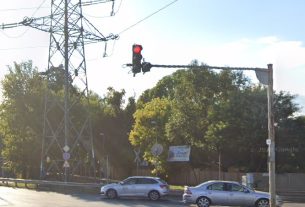 Jelzőlámpa Debrecenben