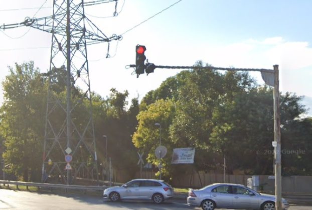 Jelzőlámpa Debrecenben