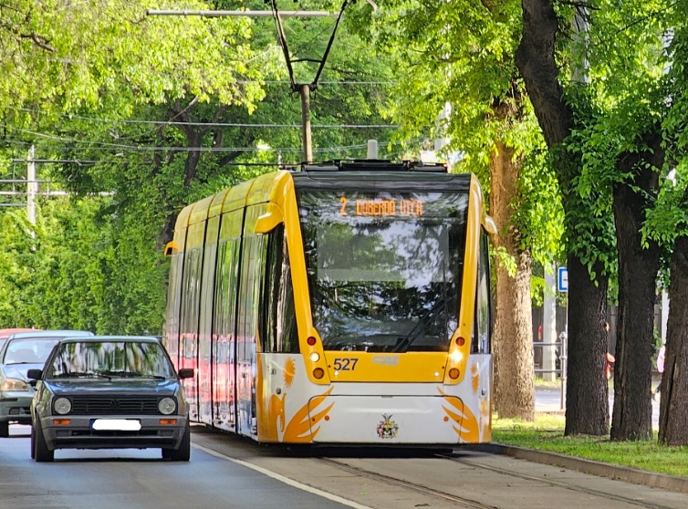 A 2-es villamos Debrecenben