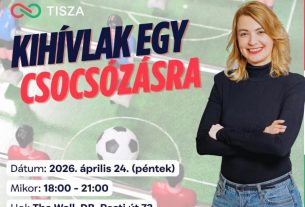 Tompa Enikő csocsó