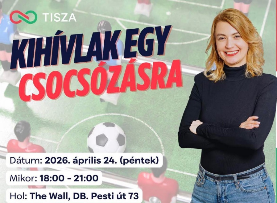 Tompa Enikő csocsó