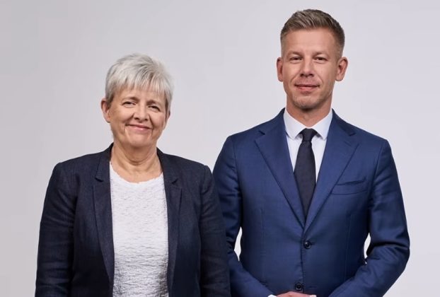 Lannert Judit és Magyar Péter