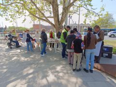 159 vendég a debreceni civilek ételosztásán