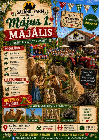 Majális a Salánki farmon