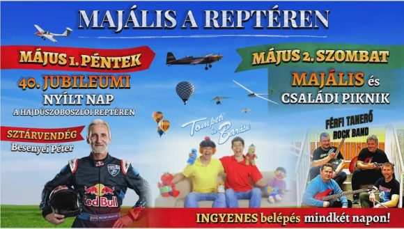 Majális a Hajdúszoboszlói Repülőtéren