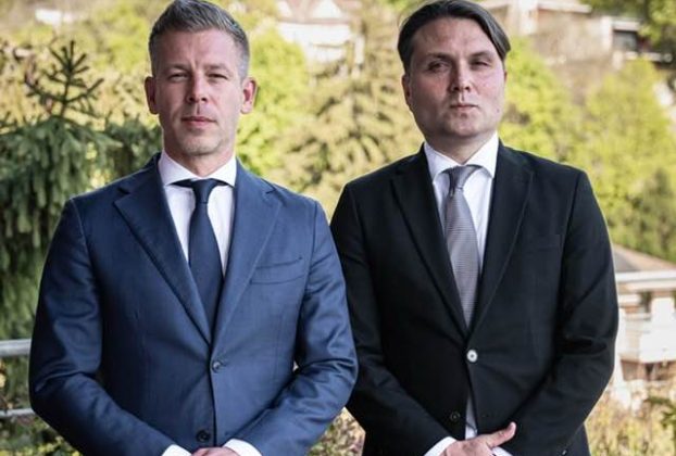 Magyar Péter és Gubík László