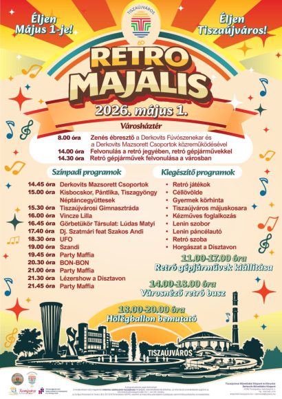 Május 1-i programok Tiszaújvárosban