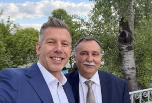 Gajdos László és Magyar Péter