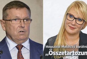 Matolcsy György és Vajda Zita