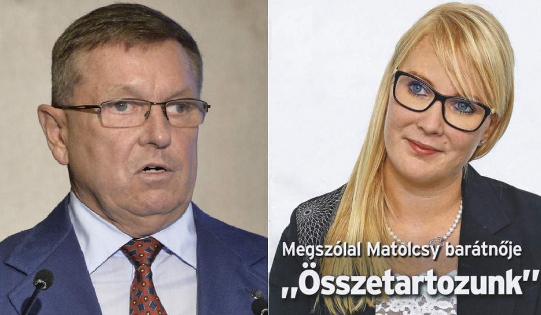 Matolcsy György és Vajda Zita