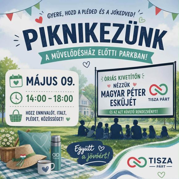 Pikniket szerveznek Hajdúszoboszlón Magyar Péter miniszterelnöki esküje idejére