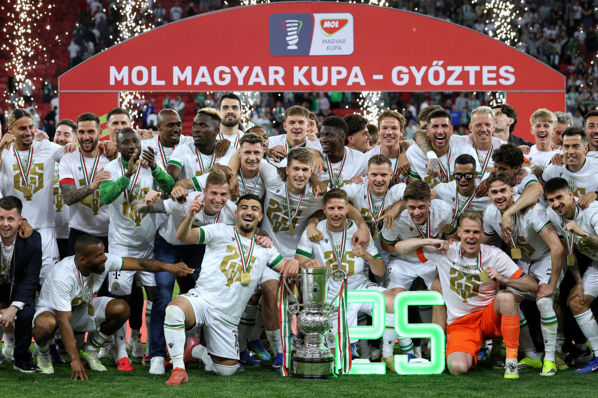 A Ferencváros nyerte a labdarúgó Magyar Kupát