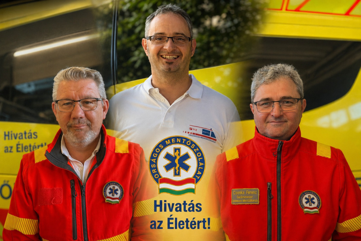 Kollégái élesztettek újra egy férfit Debrecenben