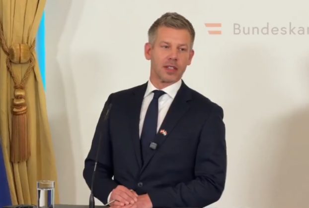 Magyar Péter Bécsben