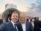 Donald Tusk és Magyar Péter