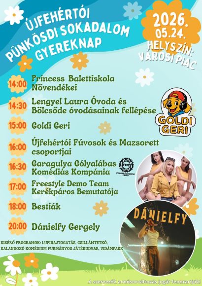 Pünkösdi sokadalom és gyermeknap Újfehértón